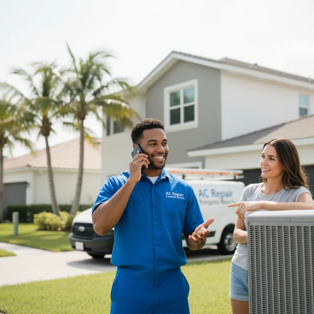 AC Repair Pompano Beach customer support in Colonie